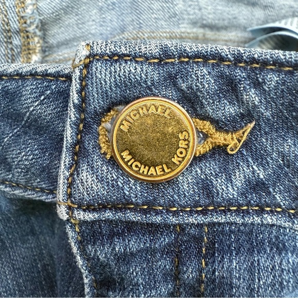 Women’s Michael Kors Dillion Relaxed Distressed Jeans Size 12 - Picture 9 of 16